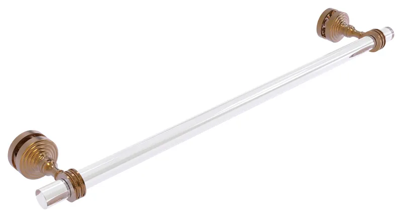 Pacific Grove Collection 24"Shower Door Towel Bar With Dotted Accents