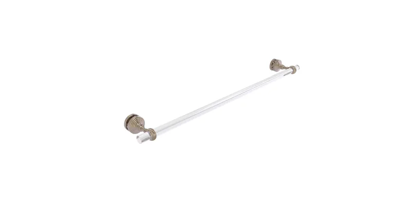 Pacific Grove Collection 30"Shower Door Towel Bar With Twisted Accents