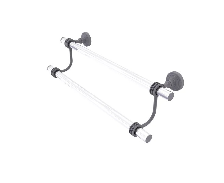 Pacific Grove Collection 36"Double Towel Bar With Dotted Accents