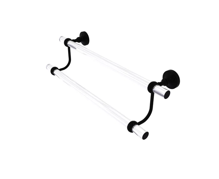 Pacific Grove Collection 36"Double Towel Bar With Twisted Accents