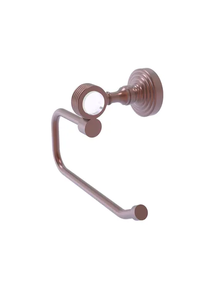 Pacific Grove Euro Style Groovy Toilet Tissue Holder, Antique Copper