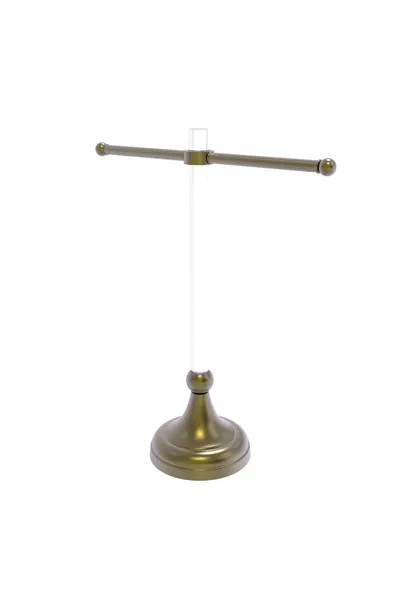 Pacific Grove Free Standing Towel Stand, Antique Brass