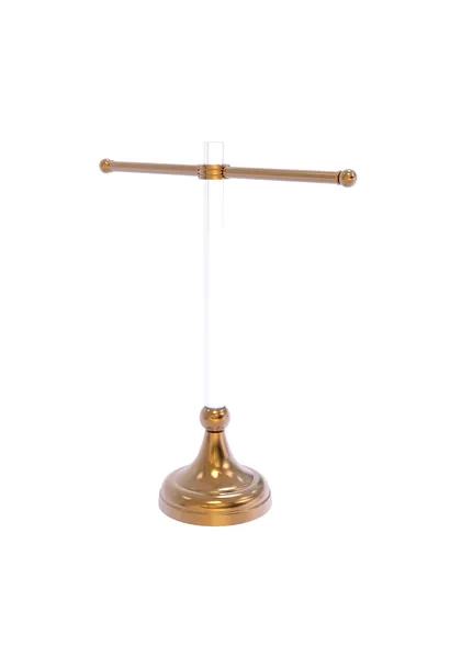 Pacific Grove Free Standing Towel Stand with Dotted Accents, Brushed Bronze