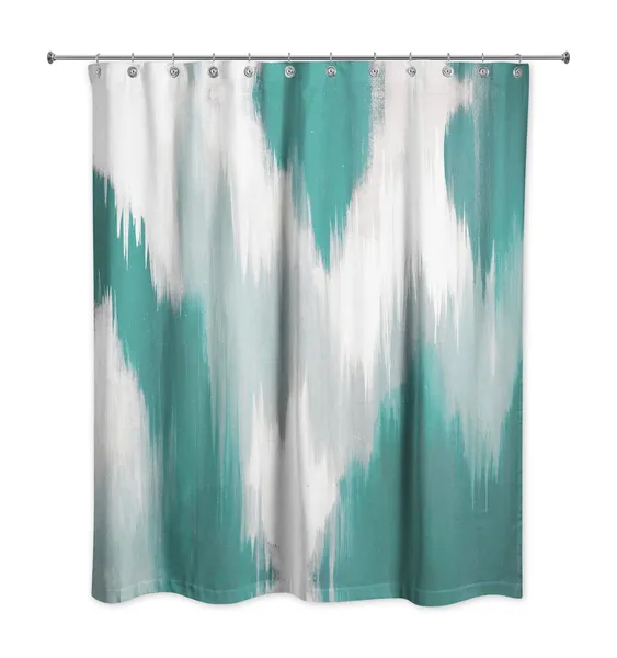 Paint Splotches 4 71x74 Shower Curtain