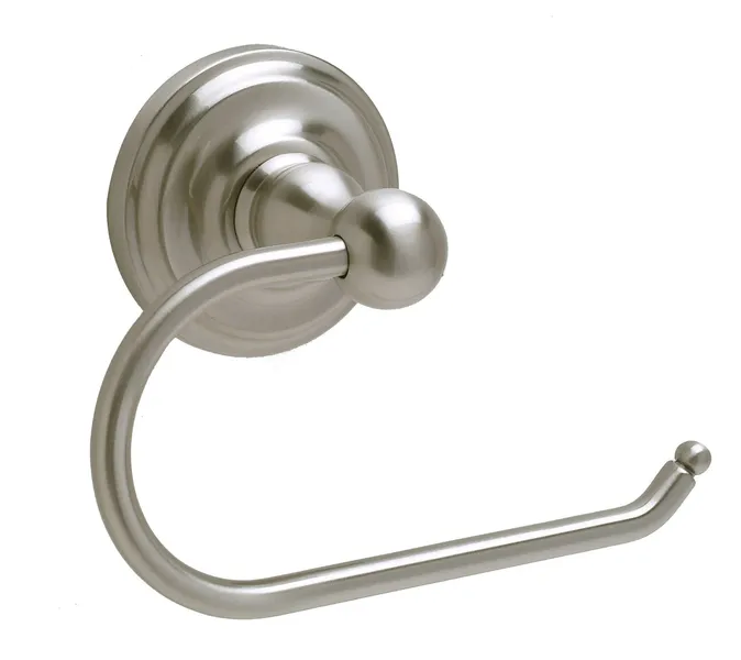 Pamex BC7-43 Die-Cast Zinc European-Style Tissue Paper Holder - Satin Nickel