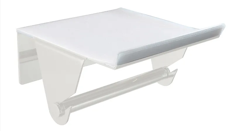 paper holder with self, White
