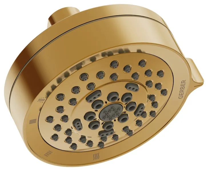 Parma 4 1/2" 5 Function Showerhead 1.5gpm Brushed Bronze