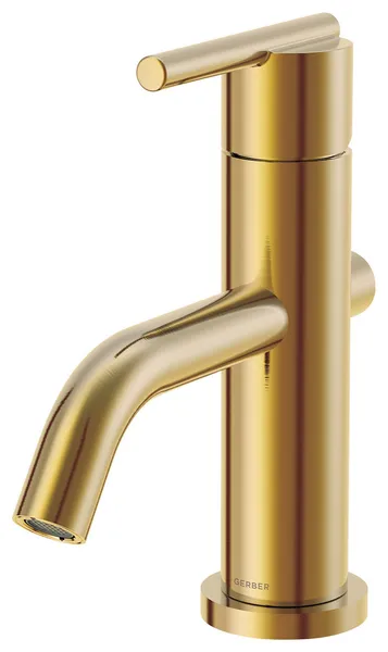 Parma Single Handle Lavatory Faucet Chrome, Brushed Bronze