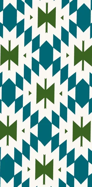 Patna Geometric Print Bath Towel, Teal