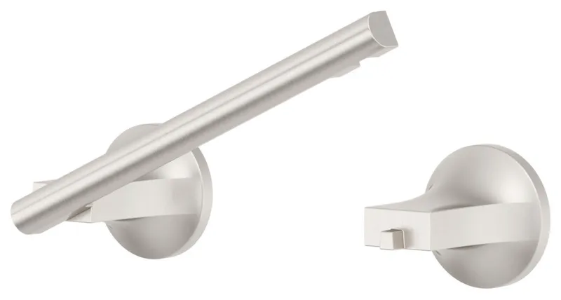 Pfister BPH-PFM0 Pfirst Modern Wall Mounted Pivoting Toilet Paper - Brushed