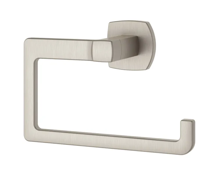 Pfister BRB-DA1 Deckard 7"W Wall Mounted Towel Ring - Brushed Nickel