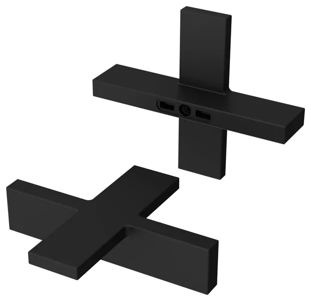 Pfister HHL-VRVX Verve Cross Handles Only for Widespread Bathroom - Matte Black