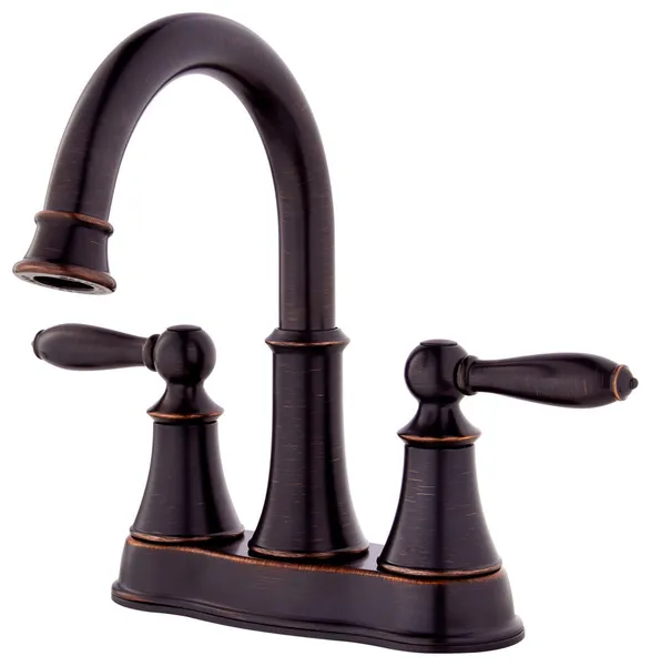 Pfister LF-048-CO Courant 1.2 GPM Centerset Bathroom Faucet - Tuscan Bronze