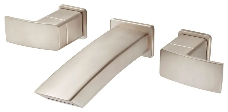 Pfister LG49-DF3 Kenzo 1.2 GPM Wall Mounted Widespread Bathroom - Brushed