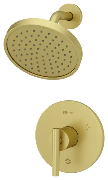 Pfister LG89-7NC Contempra Pressure Balanced Shower Only Trim - Brushed Gold