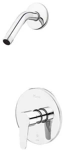 Pfister R89-060 Pfirst Modern Shower Only Trim Package - - Polished Chrome