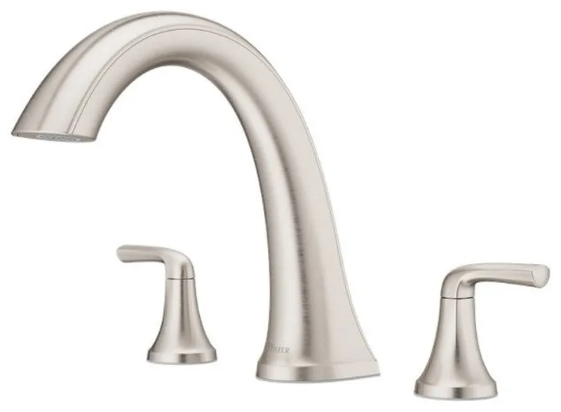 Pfister RT6-5MCA McAllen Deck Mounted Roman Tub Filler - Spot Defense Brushed