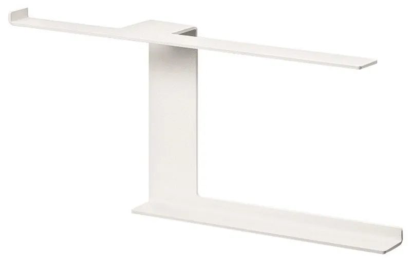 Piega Toilet Paper Holder, White