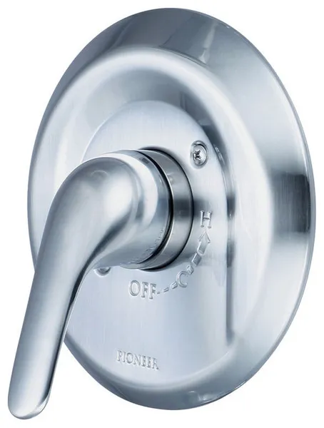 Pioneer 4LG400T-SS Single-Handle Valve Trim Set In a Stainless Steel Finish