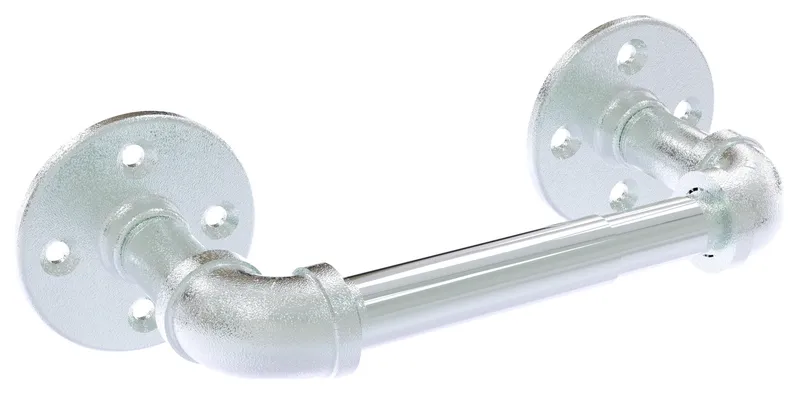 Pipeline 2 Post Toilet Paper Holder, Polished Chrome