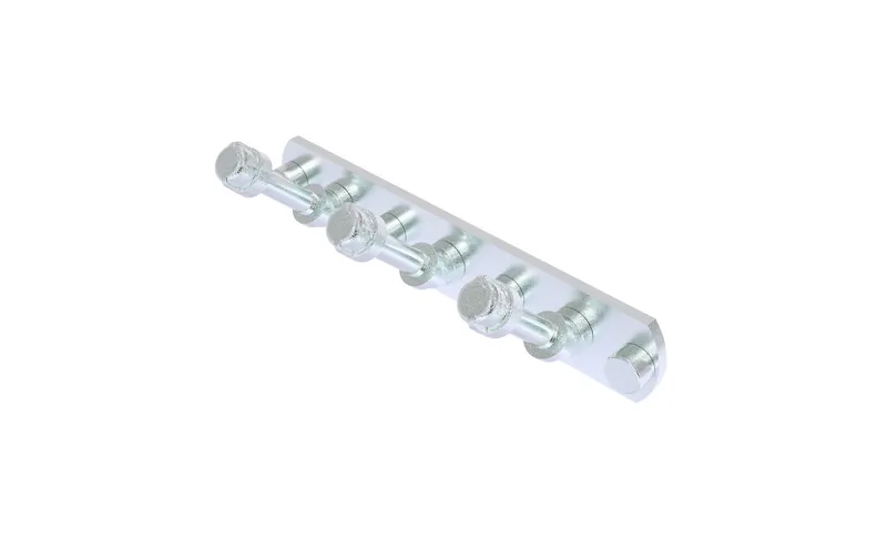 Pipeline 3 Position Multi Hook, Polished Chrome