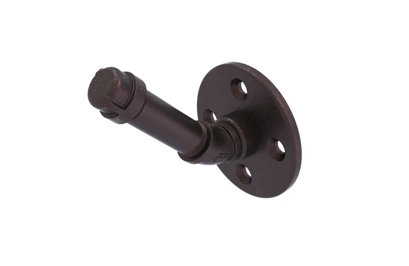 Pipeline Single Robe Hook, Antique Bronze