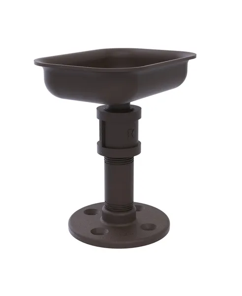 Pipeline Vanity Top Soap Dish, Oil Rubbed Bronze