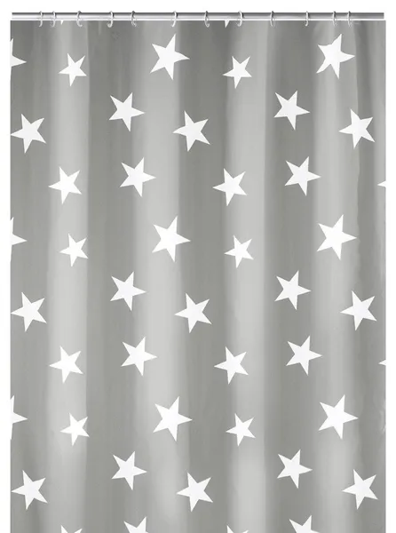 Platinum Textile Shower Curtain, Nova