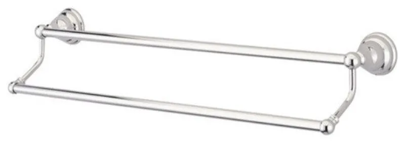 Polished Chrome Royale BA556318C Royale 18" Dual Towel Bar, Chrome BA556318C