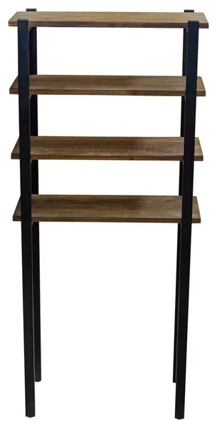 Pomona 64" Over the Toilet 4-Shelf Bath Storage