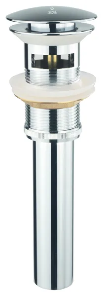 Pop-Up Drain Assembly with Overflow - Chrome