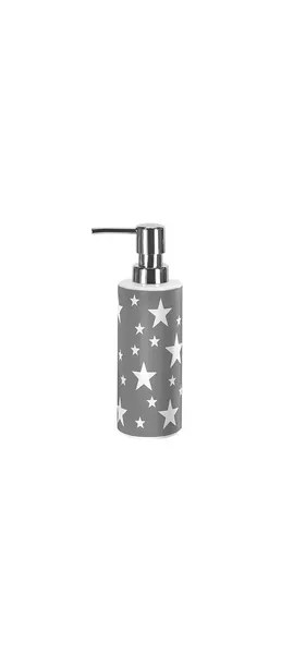 Porcelain Bathroom Accessories, Nova, Platinum, Soap Dispenser