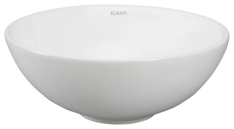 Porcelain Vessel Deep Bowl Sink