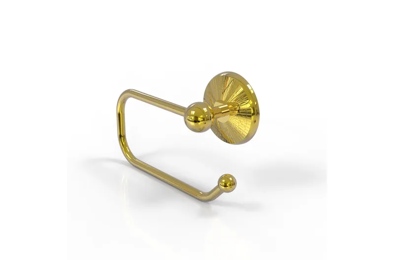 Prestige Monte Carlo European Style Toilet Tissue Holder, Polished Brass
