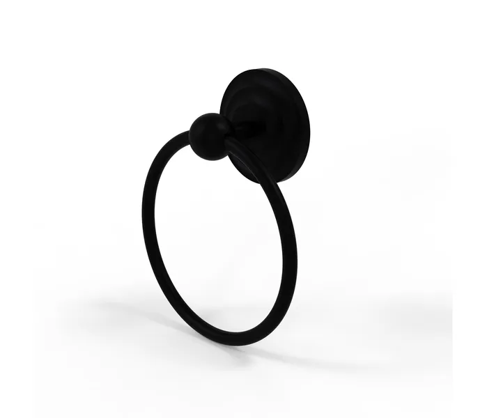 Prestige Que New Towel Ring, Matte Black