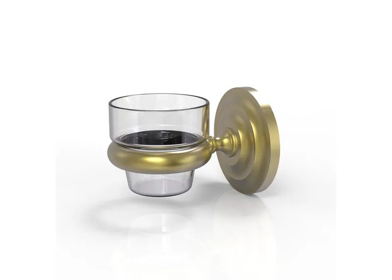 Prestige Que new Wall Mounted Tumbler Holder, Satin Brass