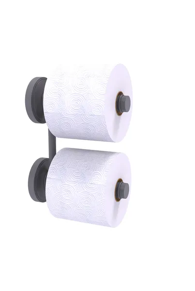 Prestige Regal 2 Roll Reserve Roll Toilet Paper Holder, Matte Gray