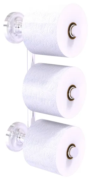 Prestige Regal 3 Roll Reserve Roll Toilet Paper Holder, Satin Chrome