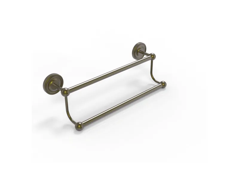 Prestige Regal 36" Double Towel Bar, Antique Brass