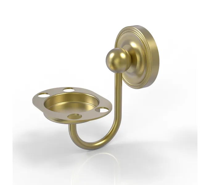 Prestige Regal Tumbler and Toothbrush Holder, Satin Brass