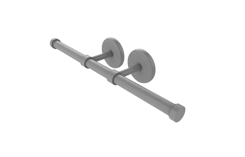 Prestige Skyline Double Roll Toilet Tissue Holder, Matte Gray