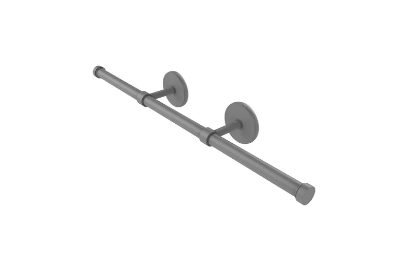 Prestige Skyline Wall Mounted Horizontal Guest Towel Holder, Matte Gray