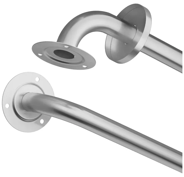 PROFLO PF18SF2 18" Stainless Steel Grab Bar - Satin Steel