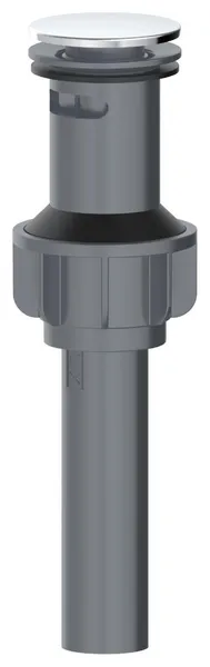 PROFLO PF334 1-1/4" Press Pop-Up Drain Assembly - Chrome