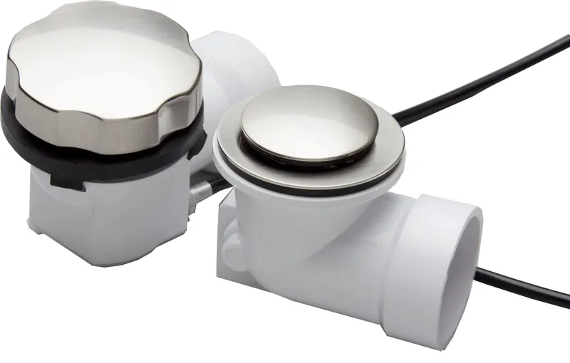 PROFLO PF643 22" ABS Cable Drain - Brushed Nickel