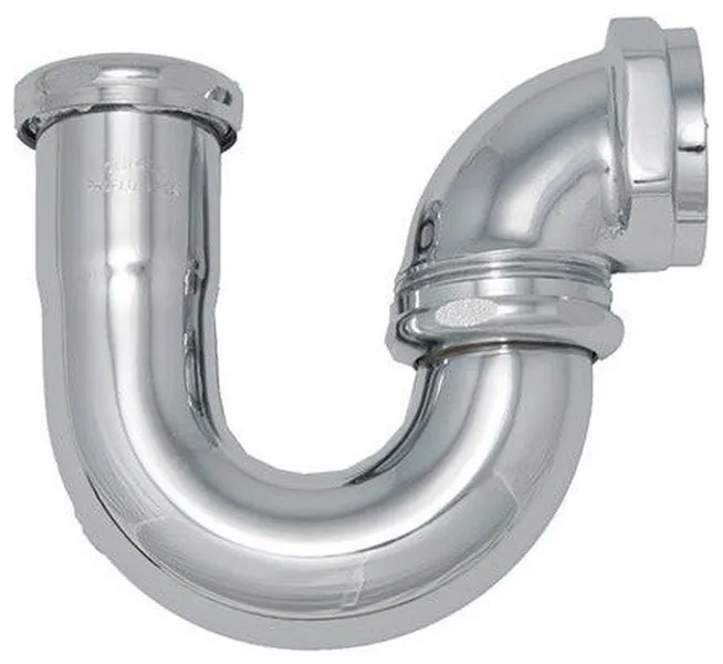 PROFLO PFSTB101 4-7/8" Brass Sink Trap - Chrome