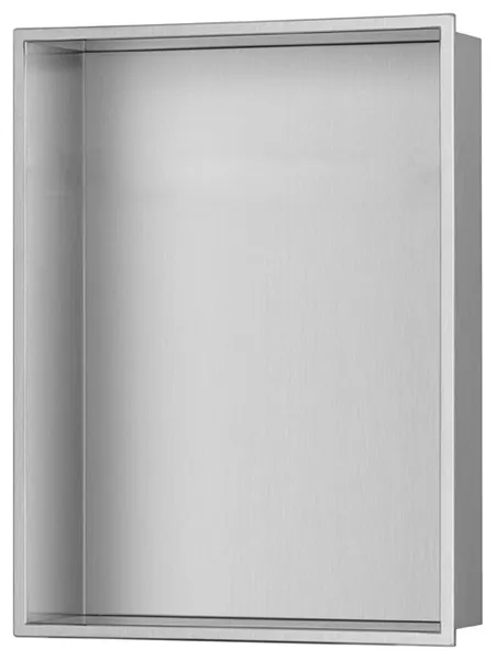 Pulse NI-1216-SSB ShowerSpas Stainless Steel Niche In Brushed Stainless Steel