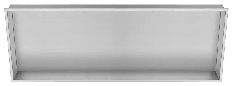 Pulse NI-1236-SSB ShowerSpas Stainless Steel Niche In Brushed Stainless Steel