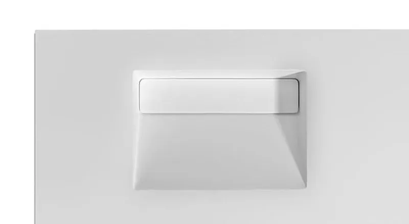 Quare Design Cosmopolitan Countertop Single Sink 36x22, Pure White