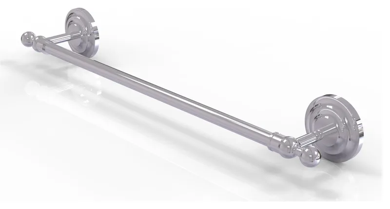 Que New 24" Towel Bar, Polished Chrome